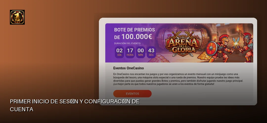 One Casino promotional banner