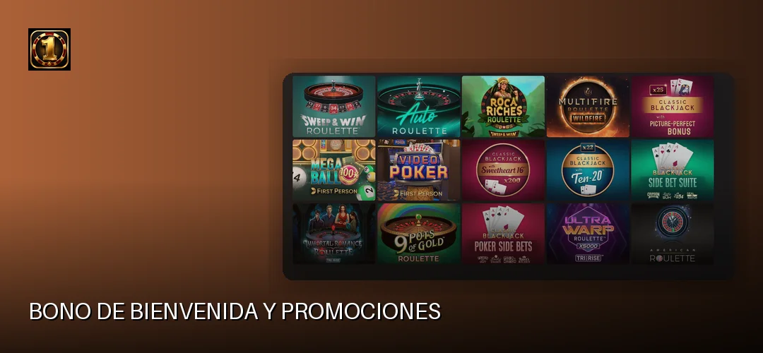 One Casino promotional banner